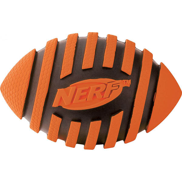 Игрушка NERF Spiral Squeak Football мячик маленький для собак