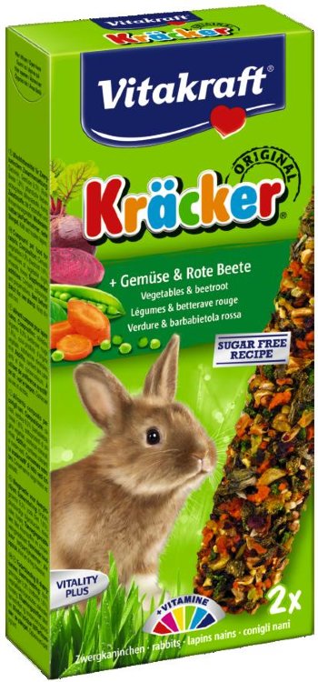 Крекер для кроликов овощной (2 шт) (Витакрафт)