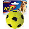 Игрушка NERF Soccer Crunch Ball мячик средний для собак