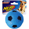 Игрушка NERF Soccer Crunch Ball мячик средний для собак