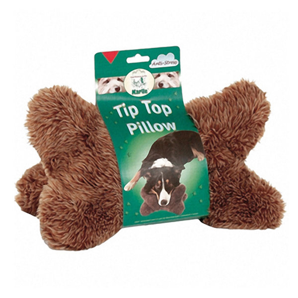 Игрушка для собак подушка-косточка, плюш, Dog Pillow Tip Top (Карли-Фламинго)