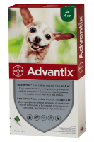 Advantix Адвантикс для собак до 4 кг (Байер)