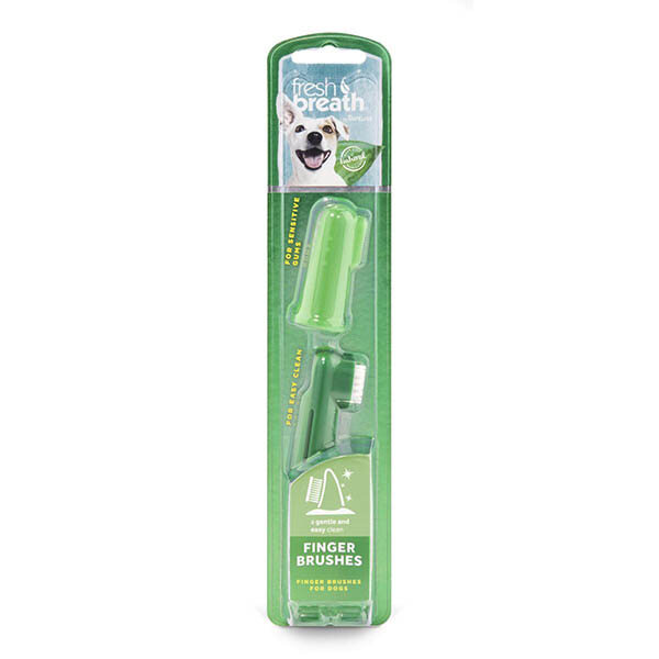 Зубная щетка Fresh Breath для собак на палец (набор 2шт)