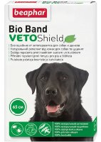 Ошейник BEAPHAR «Bio Band» от блох, клещей и комаров для собак и щенков от 2-ух месяцев, 65 см (Беафар)