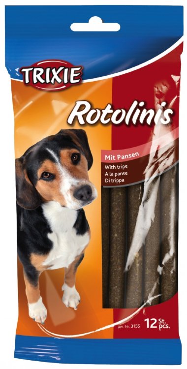Лакомство для собак Rotolinis с говядиной 120 г (12 шт) (Трикси)