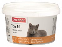 Топ 10 CAT универсальный комплекс витаминов, минералов и микроэлементов для кошек, 180 таб. (Беафар)