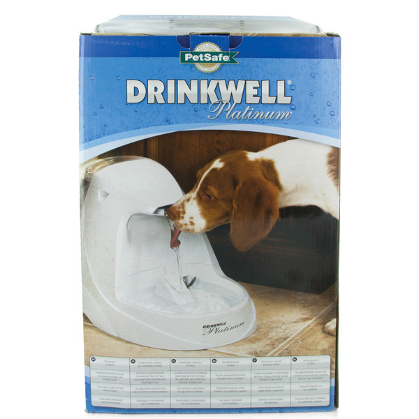 Автоматический фонтан поилка для собак Drinkwell Platinum Pet Fountain (Петсейф)