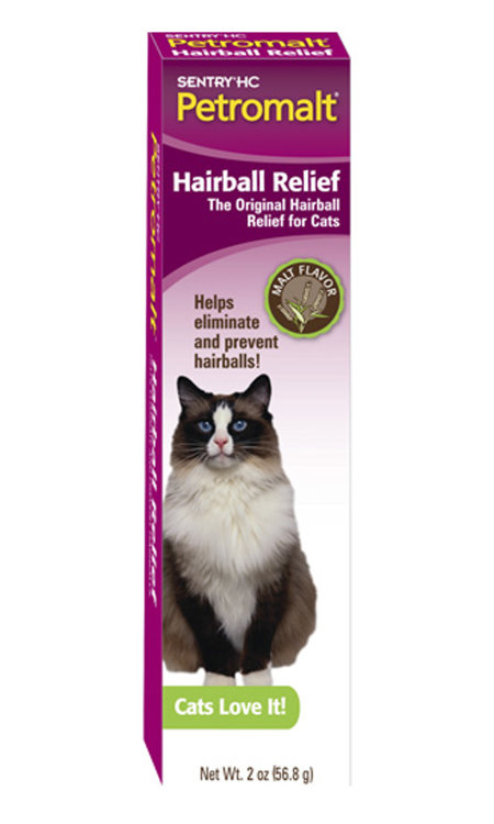 Petromalt Hairball Relief Выведение шерсти - паста для кошек со вкусом солода, 0.056 л (Сентри)