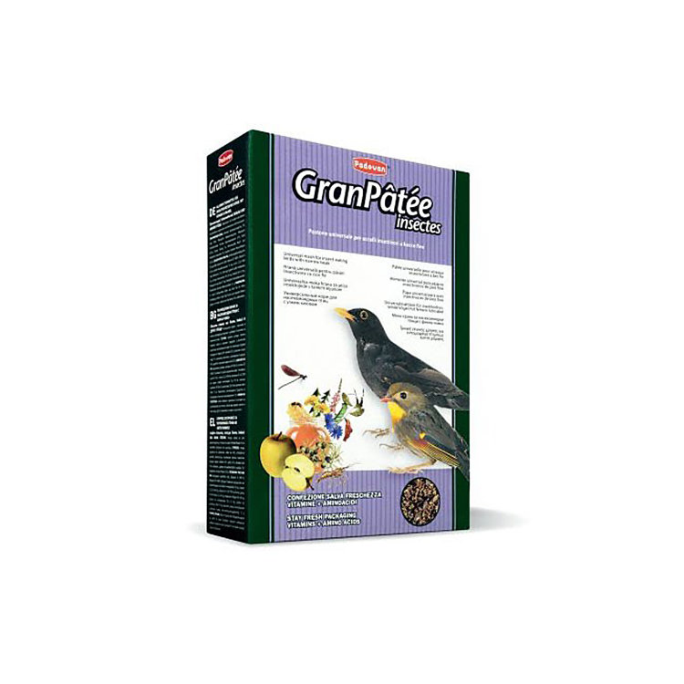 Granpatee Insectes для насекомоядных птиц 1 кг (Падован)