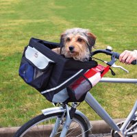 Сумка-переноска нейлон для велосипеда на 6 кг для собак и кошек