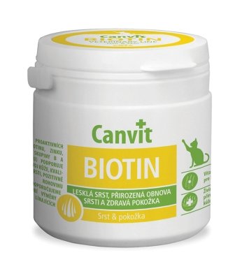 Canvit Biotin for cats Канвит Биотин Н для кошек 100 таблеток