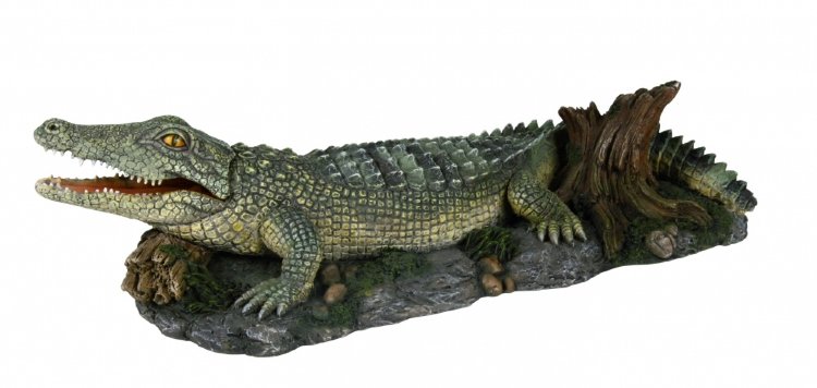 Декорация для аквариума "Крокодил" 26 см (Трикси)