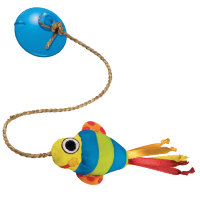Dangling Fish Игрушка для кошек "Рыбка на присоске" (Петстейдж)