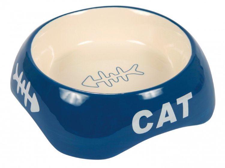 Миска керамическая CAT для кота 0,2 л 13 см