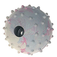Игрушка для собак мяч с колокольчиком Ball With Bell (Карли-Фламинго)
