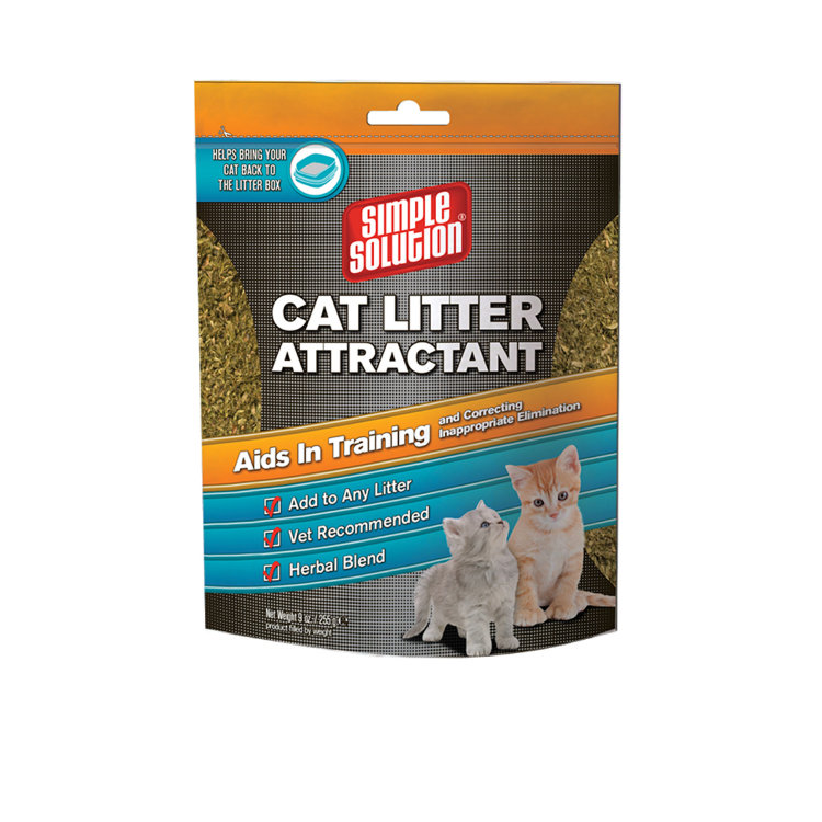 Привлекатель для добавления в кошачий наполнитель Cat Litter Attractant (Симпл Солюшен)