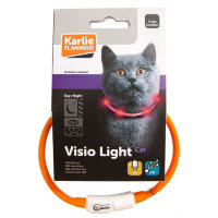 Светящийся ошейник для котов Visio Light Led (Карли-Фламинго)