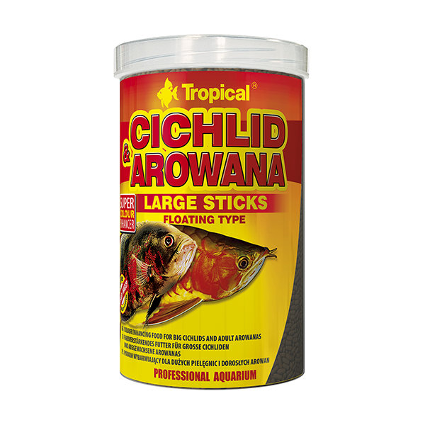 Корм для цихлид Cichlid &Arowana Large Sticks (Тропикал)