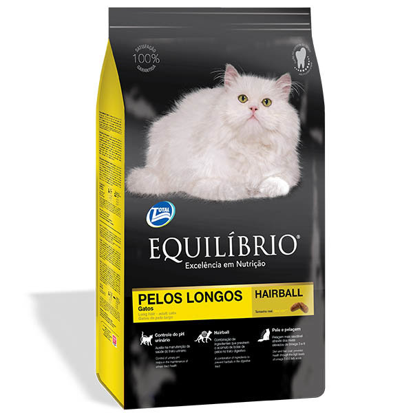 Equilibrio Cat ДЛЯ ДЛИННОШЕРСТНЫХ КОТОВ сухой суперпремиум корм для котов с длинной шерстью
