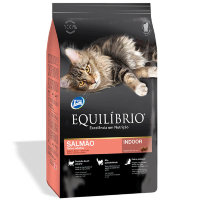 Equilibrio Cat С ЛОСОСЕМ сухой суперпремиум корм для котов
