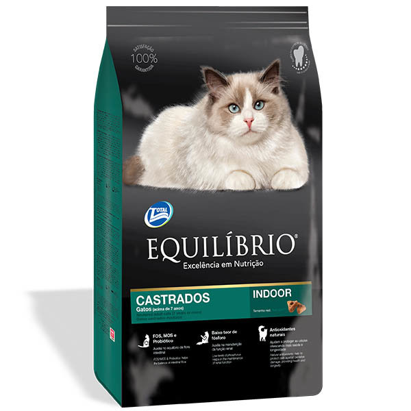 Equilibrio Cat ДЛЯ СТЕРИЛИЗОВАННЫХ ПОЖИЛЫХ сухой суперпремиум корм для стерилизованных кошек и кастрированных котов старше 7-ми лет