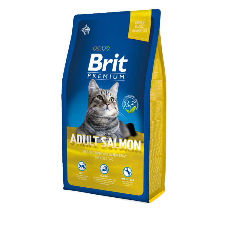 Premium Cat Adult Salmon (для взрослых кошек с лососем)
