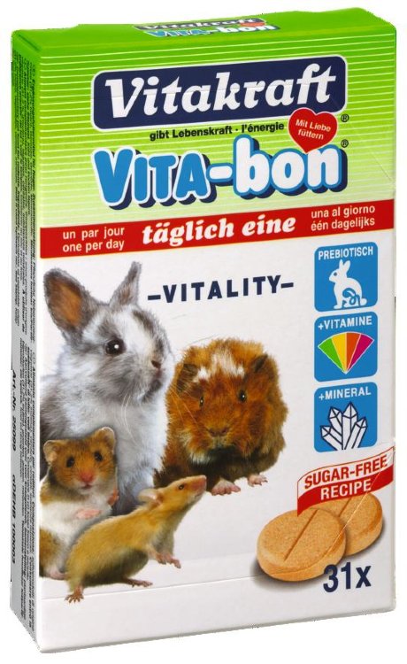 Vita-Bon 31 таблетка для грызынов (Витакрафт)
