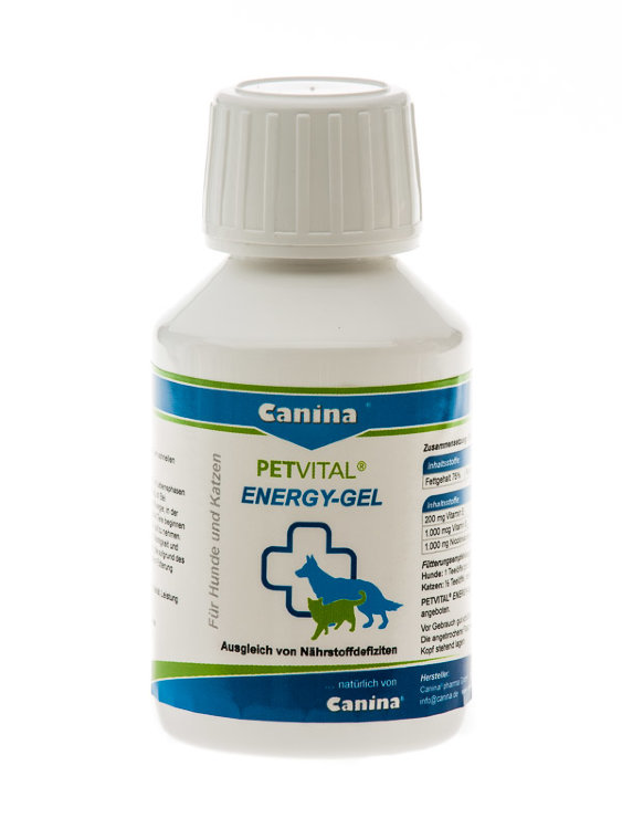 PETVITAL Energy-Gel 100 мл для быстрого восстановления для кошек и собак (Канина)