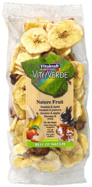 Vita Verde банан, яблоко для грызунов 100 г (Витакрафт)
