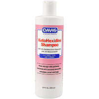 Davis KetoHexidine Shampoo ДЭВИС КЕТОГЕКСИДИН шампунь с 2% хлоргексидином и 1% кетоконазолом для собак и котов с заболеваниями кожи