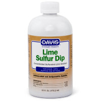 Davis Lime Sulfur Dip ДЭВИС ЛАЙМ СУЛЬФУР антимикробное и антипаразитарное средство для собак и котов, концентрат