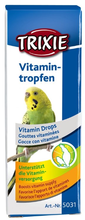 Витаминные капли укрепляющие иммунитет для птиц 15 мл (Трикси)