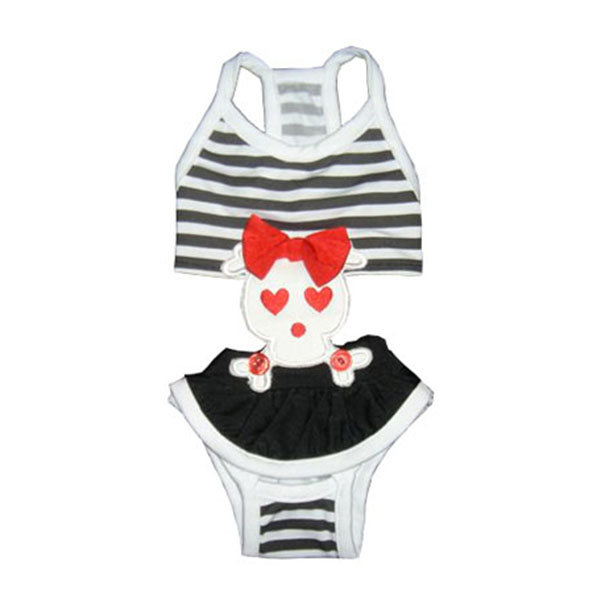 Одежда для собак купальный костюм Skull bathing suit (Манки Дейз)