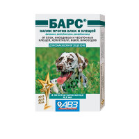 Барс капли инсектоакарицидные для собак 20-30 кг, 1 пипетка по 4,2 мл