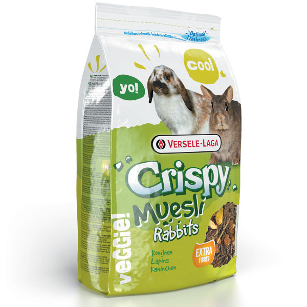 Корм для карликовых кроликов зерновая смесь Crispy Muesli (Версале-Лага)