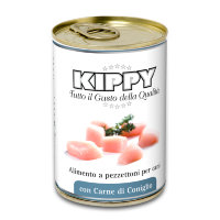 Консервы для собак KIPPY Dog, с кусочками мяса, кролик, 400 г (Киппи)