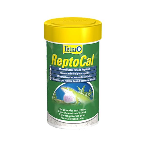 Порошок-корм для рептилиц "Tetra ReptoCal" 100 мл (Тетра)