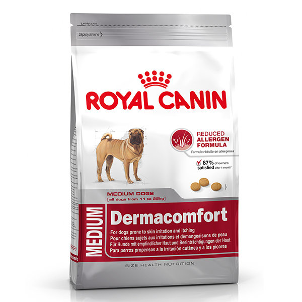 Medium Dermacomfort для собак средних пород (Роял Канин)
