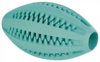 Игрушка для собак Мяч для зубов Mintfresh резиновый регби овал 11,5 см