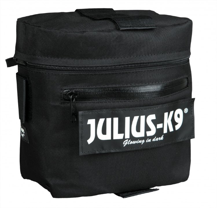 Рюкзак для собак 2 Julius-K9 черный