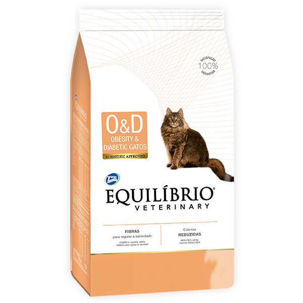 Equilibrio Veterinary Cat ОЖИРЕНИЕ ДИАБЕТ лечебный корм для котов