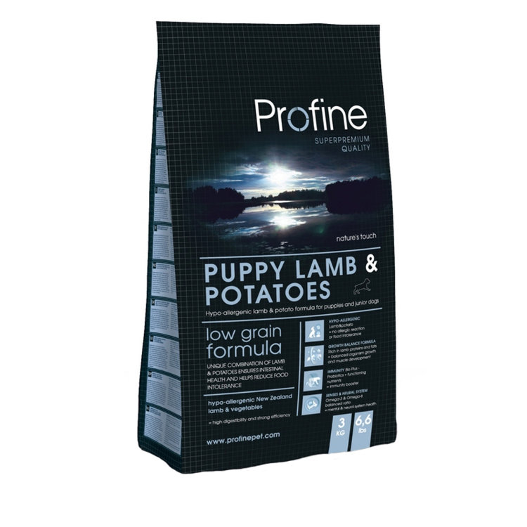Puppy Lamb с ягненком и рисом для щенков и молодых собак (Профайн)