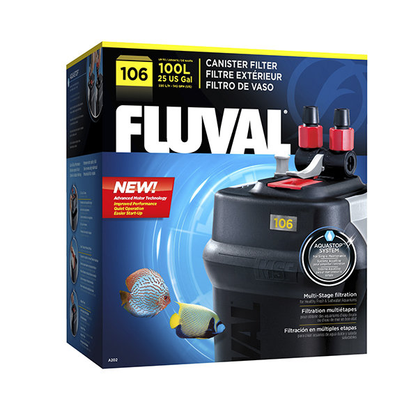 Фильтр FLUVAL 106 для аквариума (Хаген)