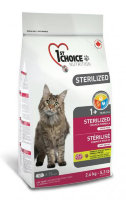Sterilized для кастрированных котов и стерилизованных кошек (Фест Чойс)