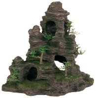 Аквариумная декорация Скала с пещерами 31x17x26 см