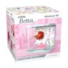 Аквариум для петушка Betta Kit Floral 2 л, белый (Хаген)