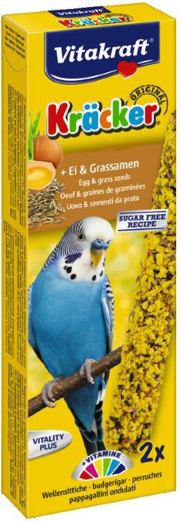 Крекер для попугаев Яйцо и зерна (2 шт) (Витакрафт)